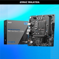 MSI H610M-E DDR4 INTEL LGA1700 MATX MOTHERBOARD