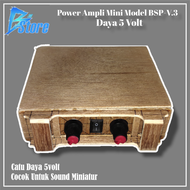Power Amplifier Mini 5 volt Model Fest XO Untuk Sound Miniatur