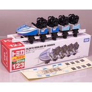 現貨特價 全新原裝正版 TOMICA TAKARA tomy No.123 fujikyu highland do.dodonpa cars 富士急樂園 過山車連路軌   貨櫃 合金車仔(不是Band