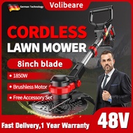 Cordless Lawn Mower Aluminum tube lawn mower with Lithium Battery Lawn Mower Length Adjustable
