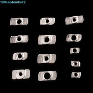 SEPTEMBERB Nuts Fasteners M3-M8 For 2020 3030 4040 4545 Series Multi Size Carbon Steel EU Standard A