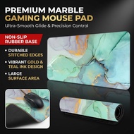 Desk Mat 80x30cm Big Size No Slip Easy Clean Marble for Office Home WFH Gaming Desk Study Gamer