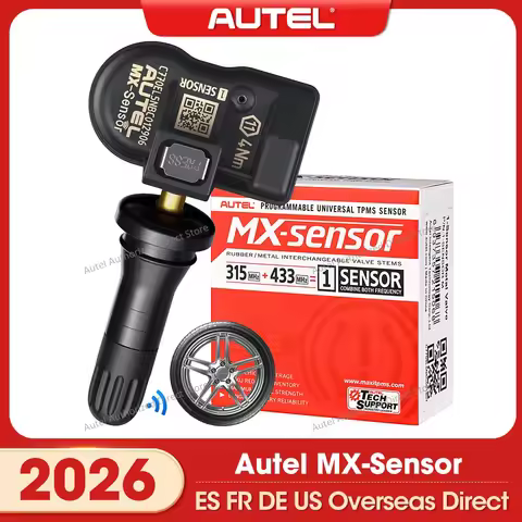 Autel MX-Sensor TPMS Sensors 2in1 315MHz + 433MHz Frequencies Press-in Tire Replacement Autel Sensor