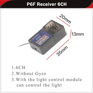 DUMBORC 6CH X6PM-350 2.4G 4.8-12V Mini Transmitter P6F Mini/P6F/P6FG/P6DCG Gyro Receiver for RC Car 