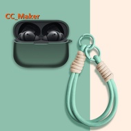 For EarFun Air2 NC Case Cute Lanyard Pendant Charm Silicone Soft Case Suitable for EarFun Air2 Shock