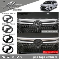 Vemart Perodua alza 2022 new facelift car logo emblem frame plug&play
