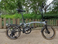 淺灰色 Mint T9B  349(非大行，非小布）Grey color 16" folding bike