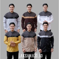 PRIA Koko Shirt For Adult Men Long Sleeve Koko Men Senopati Motif The Latest Batik Combination