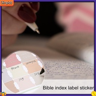olimpidd|  Easy Application Bible Index Stickers Bible Study Supplies Colorful Bible Index Stickers Easy to Use Durable Tabs for Organizing Your Bible Perfect for Southeast Buyers