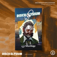 Disco Elysium - Character Portrait Acrylic Keychain [Fanmade]