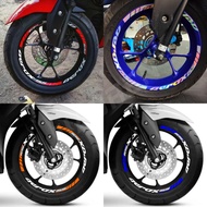 Yamaha aerox rim reflective sticker decoration motorcycle nvx 155 aerox 155 V2 front back wheel