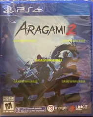 全新 PS4遊戲 ARAGAMI 2 荒神2 Aragami 2 美版英文版 （可免費升級為PS5版本）