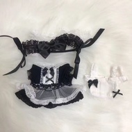 Bộ Đồ Nữ Tước 3 Món Bằng Vải Cotton 20cm Cho Búp Bê Búp Bê Đen Ren Búp Bê Đồ Chơi Búp Bê Hoạt Hình B