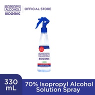 Biogenic 70 Isopropyl Alcohol Solution Spray 330ml