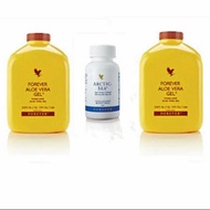 FOREVER LIVING ALOE VERA GEL X2 &amp; ARCTIC SEA X1