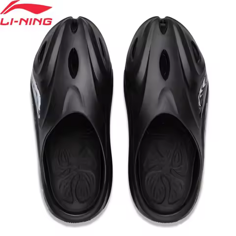 Li-Ning Men's BAD5 DOOM CROC Outdoor Slippers Lightweight Comfortable LiNing Fashionable Sandals ABT