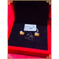 Emas 916 Tulen Subang S14 Design Hello Kitty 916 Emas Gold Earring