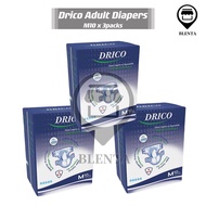 [Bundle of 3/6]Drico Adult Diapers M10/L10/XL8🔥SG READY STOCK 🔥Tena Certainty Dr.P