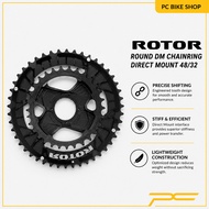 ROTOR ROUND DM CHAINRING DIRECT MOUNT Chainring Cycling Road Bike Crank Component Basikal Part Q Rin