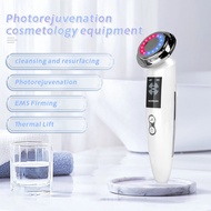 Household Photon Skin Rejuvenation Beauty Instrument Portable Facial Electric Massager Red Blue Light Electronic Beauty Instrument
