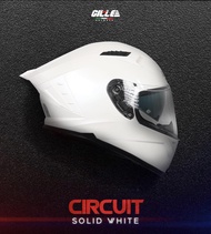 GILLE Circuit fullface dualvisor motorcycle helmet with lots of freebies