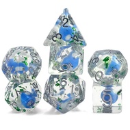 DND Resin Mushroom Dice Set, D&D Polyhedral Dice for Dungeons & Dragons Roleplaying Games, MTG Rolep