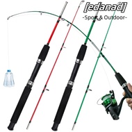 EDANAD Spinning Rod, 1.0m Length 107g Lure Weight Fishing Rod, 2025 2 Sections Carbon Travel Fishing