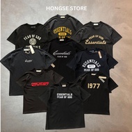 FEAR OF GOD FB X ADIDAS SHIRT ESSENTIALS FOG FG HIGH QUALITY HIGH QUALITY OVERSIZE TSHIRT HONGSE