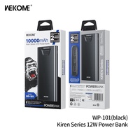 WEKOME WP 101 10000mAh  Powerbank BLACK | CCC WP 59 10000mAh BUILT-IN Cable