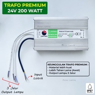 24v 30w 60w 200w 300w waterproof power supply adapter ip67 Lightech pond cctvTrafo