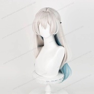 Honkai Star Rail HSR Firefly Cosplay Wig 67cm Dài Thẳng Dài Ống Rộng Màu Đen Thường Ngày Thường Ngày
