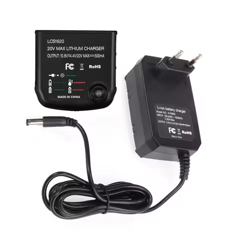 Li Battery Charger For Black Decker 10.8V 14.4V 20V LBXR20 LB20 LBX20 LBX4020 Electric Drill Screwdr