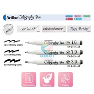 Artline Calligraphy Pen Chisel EK-241N/AB / EK-242N/AB / EK-243N/AB / Chisel 244 (1.0MM / 2.0MM/ 3.0