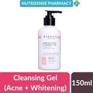 Kitsui Korean White Cleansing Gel 150ml- [Whitening/Acne Prone Skin]
