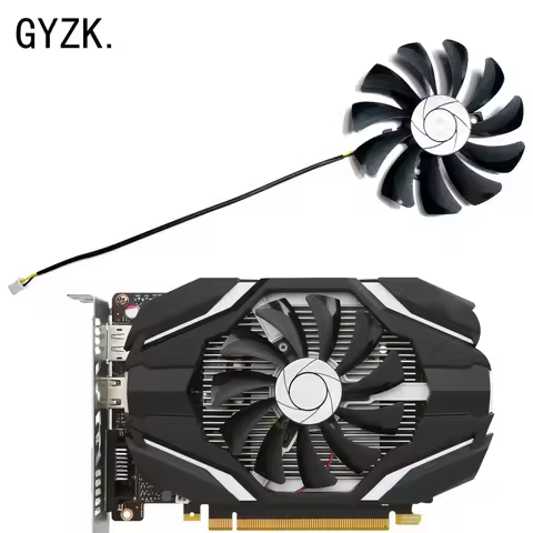 New For MSI GeForce GTX1050 1050ti RX560 AERO ITX OC Graphics Card Replacement Fan HA9010H12F-Z