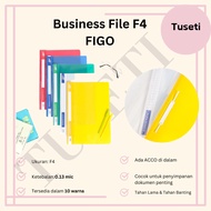 [12 PCS] BUSINESS BUSINESS FILE Folio/ (F4) Figo | Snellhecter Folder Business File Folder Plastic F