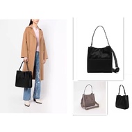 Agnes.b Solid Color Shoulder Messenger Handbag 24 Waterproof Nylon Casual Japanese Korean Foreign Trade Tote Bag Simple Fashion Shoulder Bag