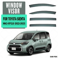Suitable for Toyota SIENTA Rainproof Rainproof Sunshade Rain Eyebrow SIENTA XP170 Window visor