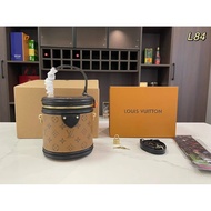 LV Cylinder Bag Fortune Bucket Classic Cannes Cylinder Bag Lunch Bucket Bag Gift Box Chip Version