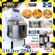 【TOP QUALITY】FRESH HS-50 / HS50 54L Dough Spiral Mixer 3000W