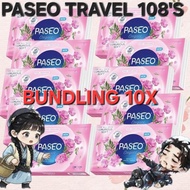 10X PASEO ELEGANT TRAVEL 108 SHEETS 3PLY TISSUE TISU
