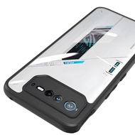 Ốp lưng Rog Phone 6 / 6 Pro / Phone 7 / Phone 8 / 9 chống sốc thể thao lưng trong viền màu