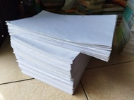 Kertas HVS Bekas Ukuran A4 / Kuarto / F4. Masih ada Staples.