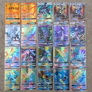 [EY] 100Pcs Mega EX GX Energy Cards Charizard Pikachu TCG Anime Game Children Collection Toy