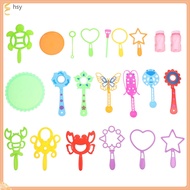 🔥 3 Sets of Vibrant Bubble Wands for Children Crafted from Secure Plastic in Various Colors Ideal fo