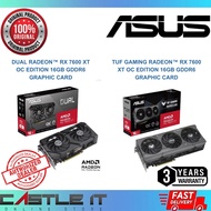 Asus RX 7600 XT DUAL OC / TUF GAMING OC 16GB GDDR6 RX7600XT 16G D6 Graphic Card AMD ATI Radeon GPU T