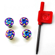 Multicolor CNC Stainless Steel Screws Bolts T8 Torx Key for 1911 Grips Model