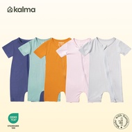 Robin Baby Organic Bamboo Zip Short Romper Baby Romper Baby Bodysuit Kalma