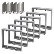 Double Gang Receptacle Outlet Box Extenders 1/2",Include 4Screws (6-32 x 1.25),Electrical Outlet Ext
