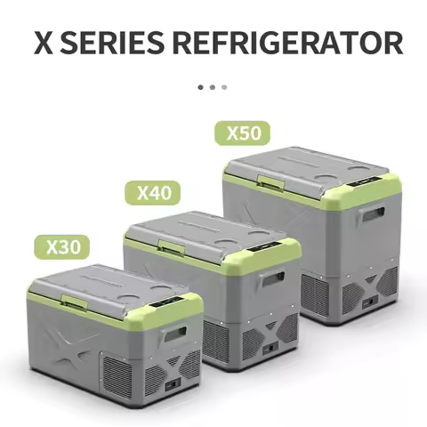 X30/40/50 Alpicool Auto Car RV Refrigerator 12V Compressor Portable Freezer Fridge Quick Refrigerati